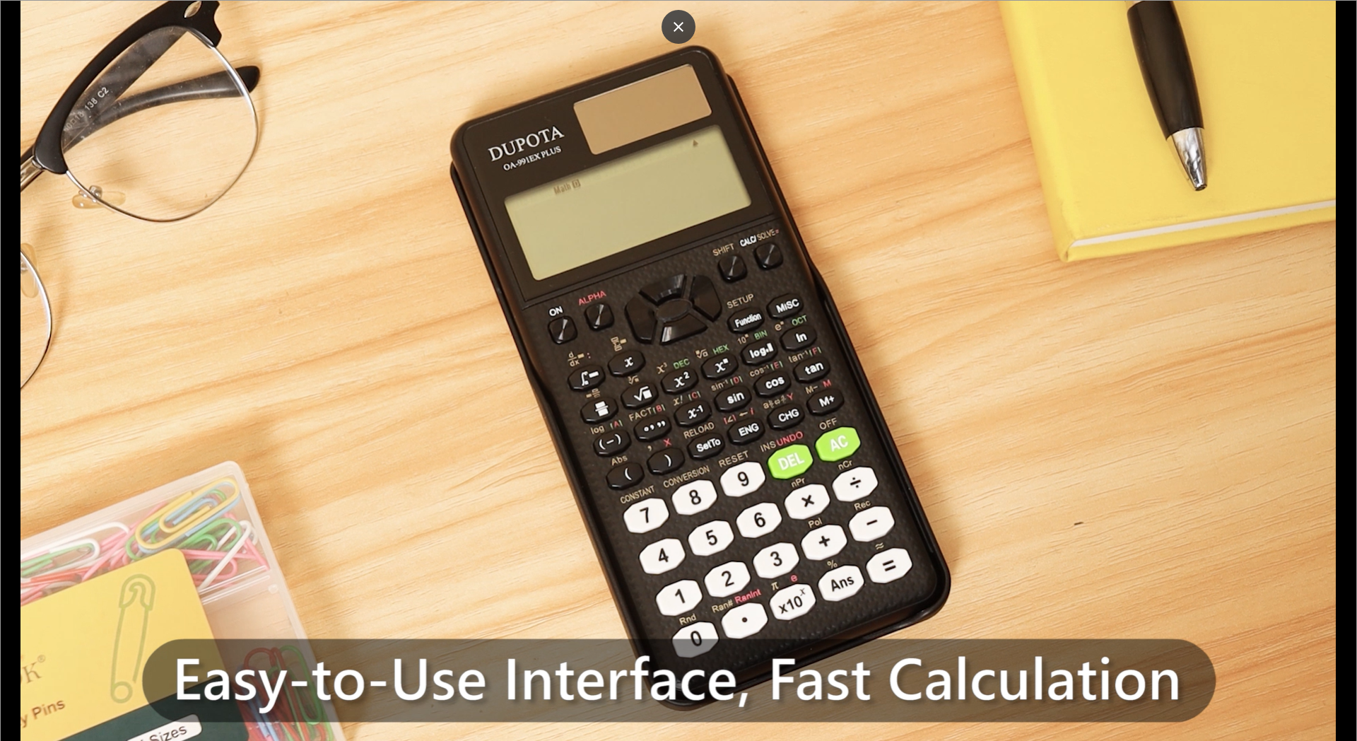 Amazon.com : DUPOTA OA-991EX Plus Scientific Calculator 552